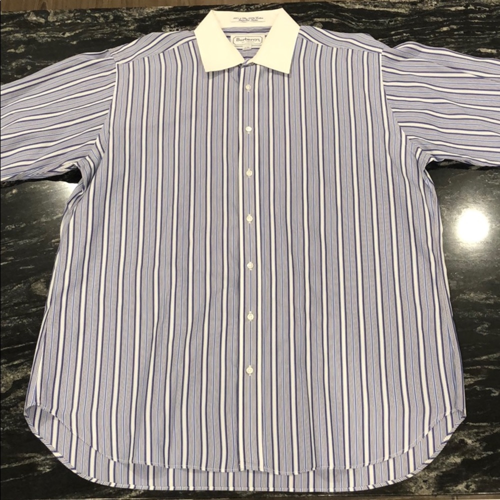 Burberry Long Sleeve Dress Shirt